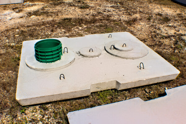 Septic Tank Riser Cap - Gold Rock Concrete - Bahamas